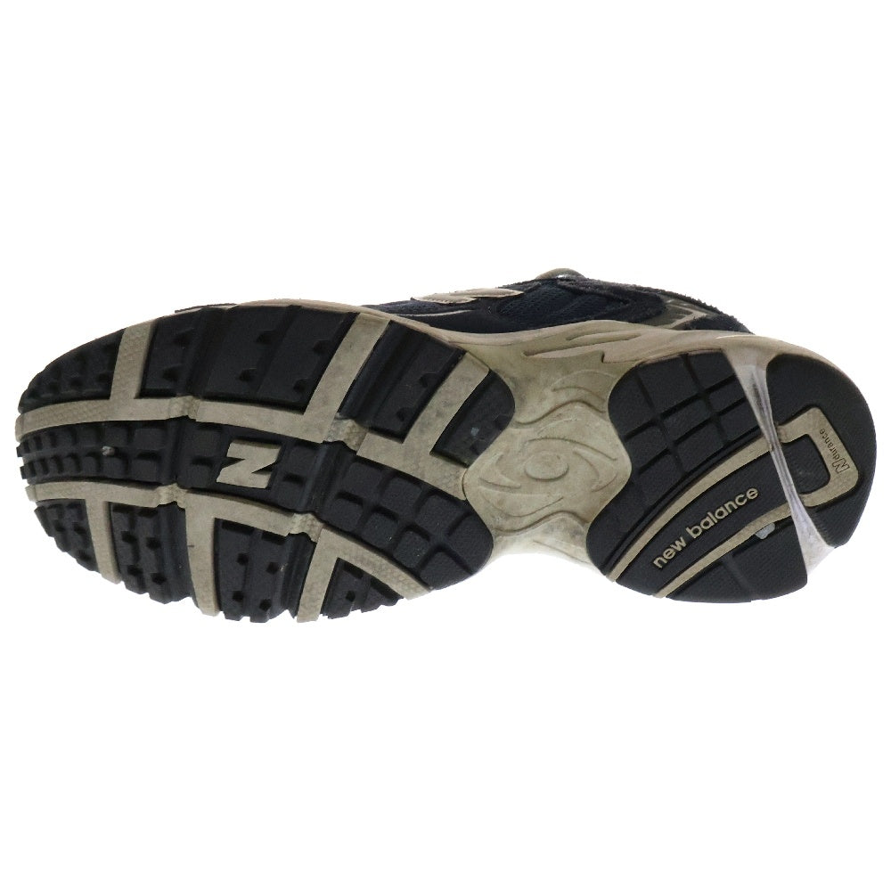 New Balance(ニューバランス) ML725Q スウェード メッシュ ローカットスニーカー ネイビー US8/26.0cm