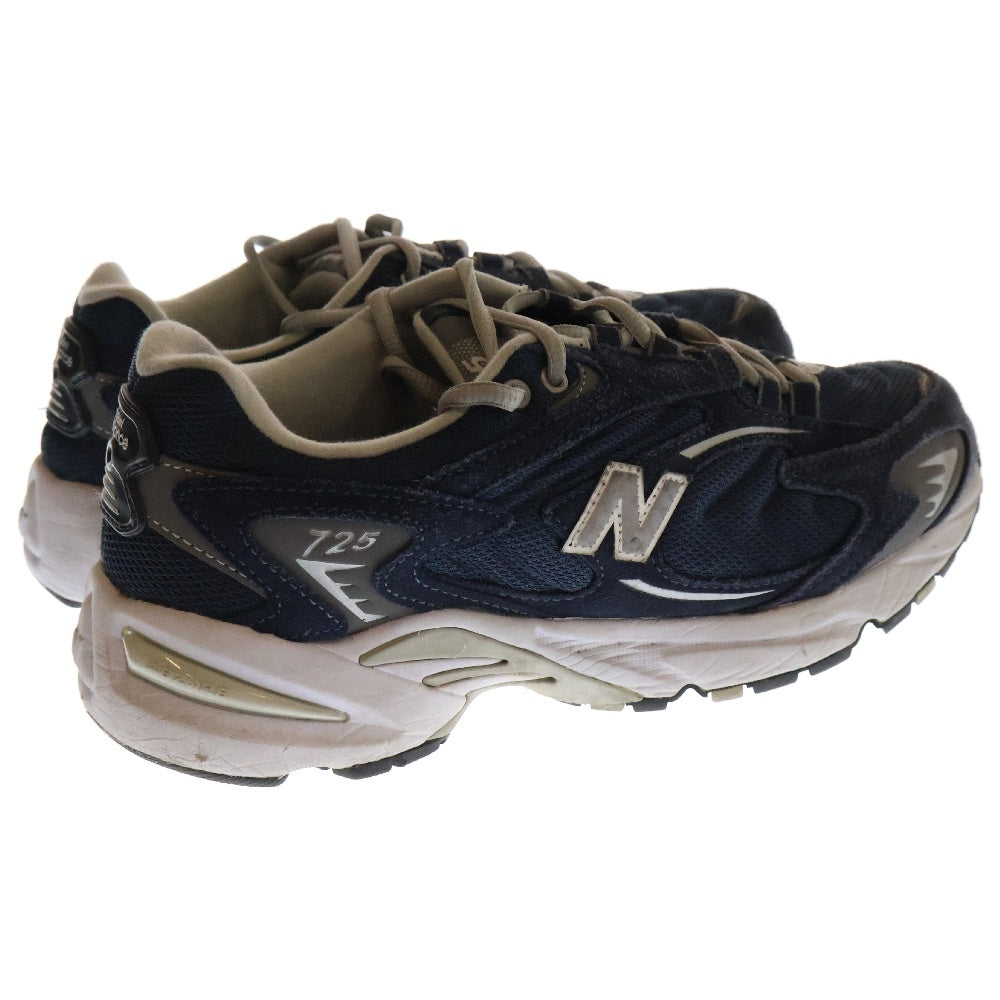 New Balance(ニューバランス) ML725Q スウェード メッシュ ローカットスニーカー ネイビー US8/26.0cm