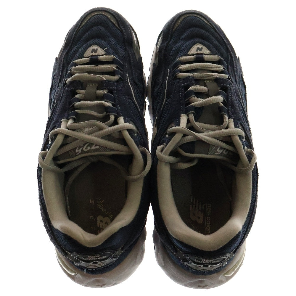 New Balance(ニューバランス) ML725Q スウェード メッシュ ローカットスニーカー ネイビー US8/26.0cm