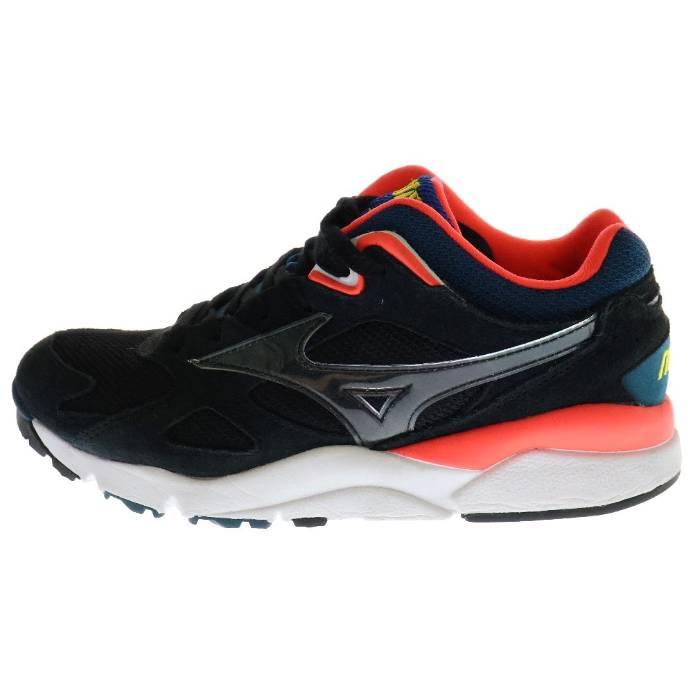 MIZUNO(ミズノ) SKY MEDAL S スカイメダル スウェード ローカットスニーカー ブラック US8/26.0cm D1GA201010