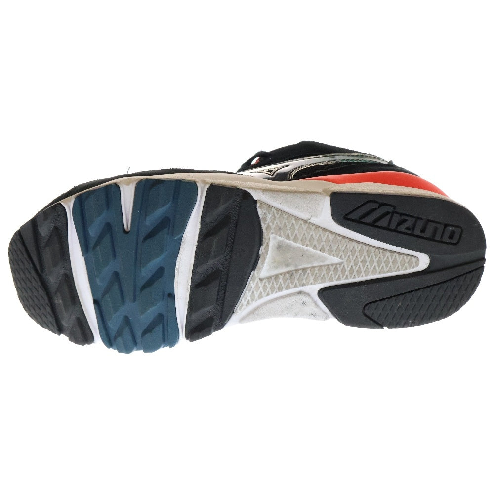 MIZUNO(ミズノ) SKY MEDAL S スカイメダル スウェード ローカットスニーカー ブラック US8/26.0cm D1GA201010