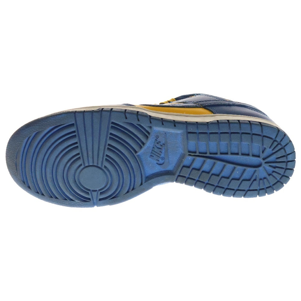 NIKE(ナイキ) DUNK LOW RETRO Blue Jay and University Gold ダンク レトロ ブルージェイアンドユニバーシティーゴールド ローカットスニーカー US8/26.0cm DD1391-402