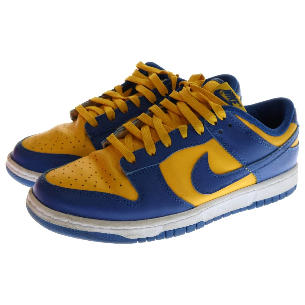 NIKE(ナイキ) DUNK LOW RETRO Blue Jay and University Gold ダンク レトロ ブルージェイアンドユニバーシティーゴールド ローカットスニーカー US8/26.0cm DD1391-402