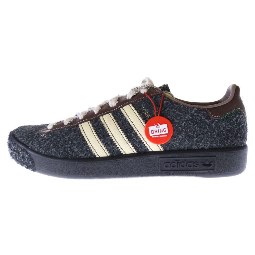 adidas(アディダス) FOREST HILLS BRAIN DEAD フォレストヒルズ ブレインデッド ローカットスニーカー グレー US10.5/28.5cm JR7942