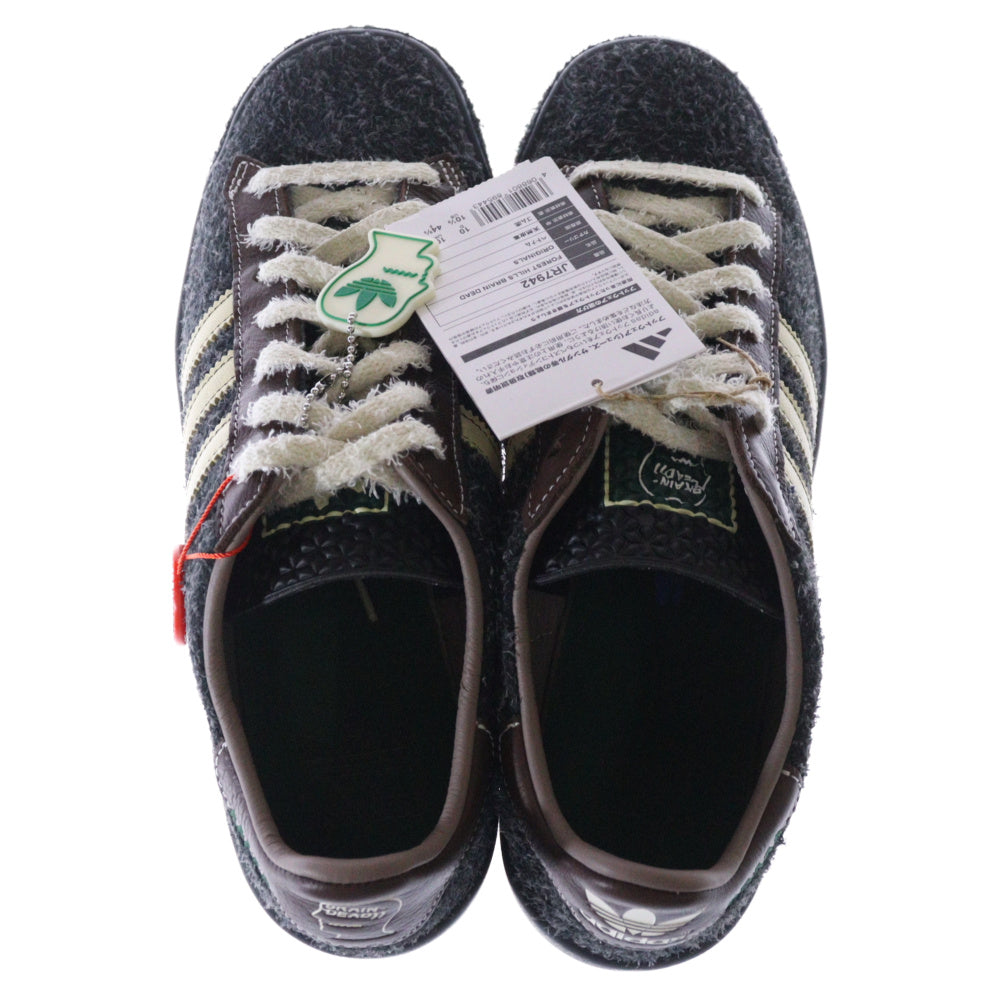 adidas(アディダス) FOREST HILLS BRAIN DEAD フォレストヒルズ ブレインデッド ローカットスニーカー グレー US10.5/28.5cm JR7942