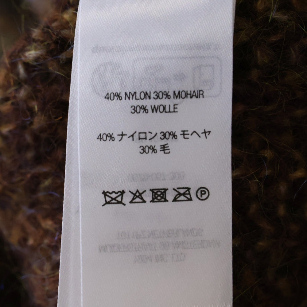 SUPREME(シュプリーム) 25SS 2-Tone Mohair Cardigan ツートン モヘア ニットカーディガン ブラウン