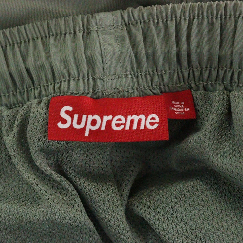 SUPREME(シュプリーム) 25SS Nylon Trail Pant ナイロントレイルパンツ 裏地メッシュトラックパンツ オリーブ