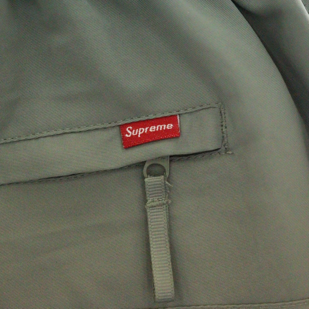 SUPREME(シュプリーム) 25SS Nylon Trail Pant ナイロントレイルパンツ 裏地メッシュトラックパンツ オリーブ
