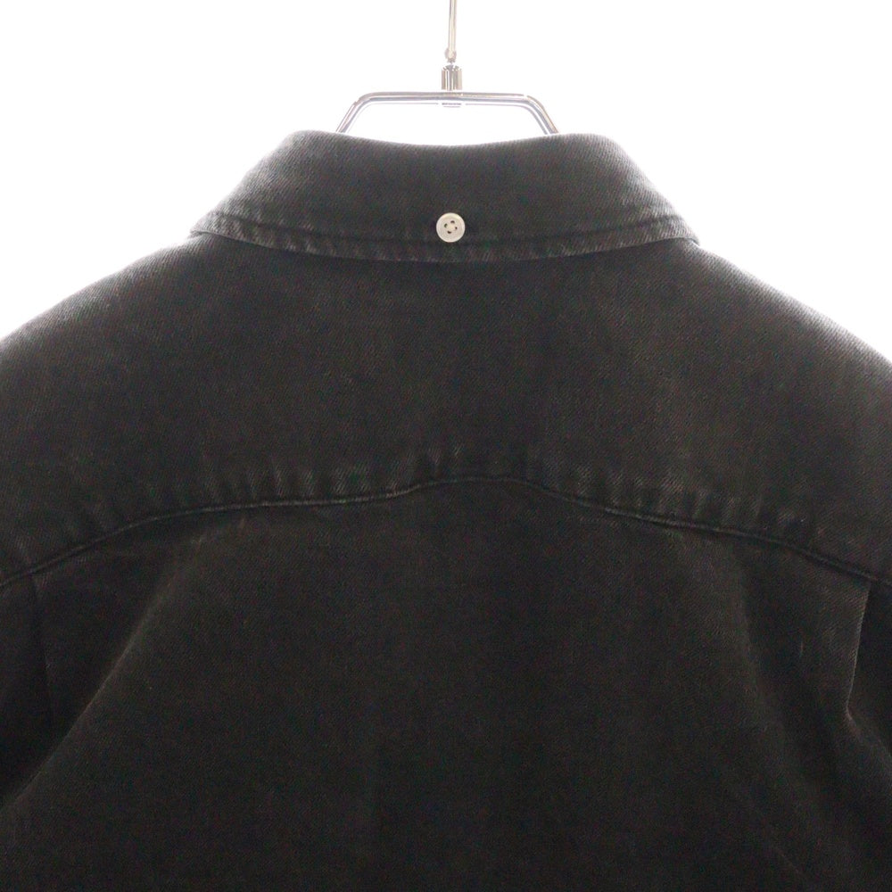 SUPREME(シュプリーム) 25SS Small Box Logo Denim Shirt スモールボックスロゴ デニム 長袖シャツ ブラック