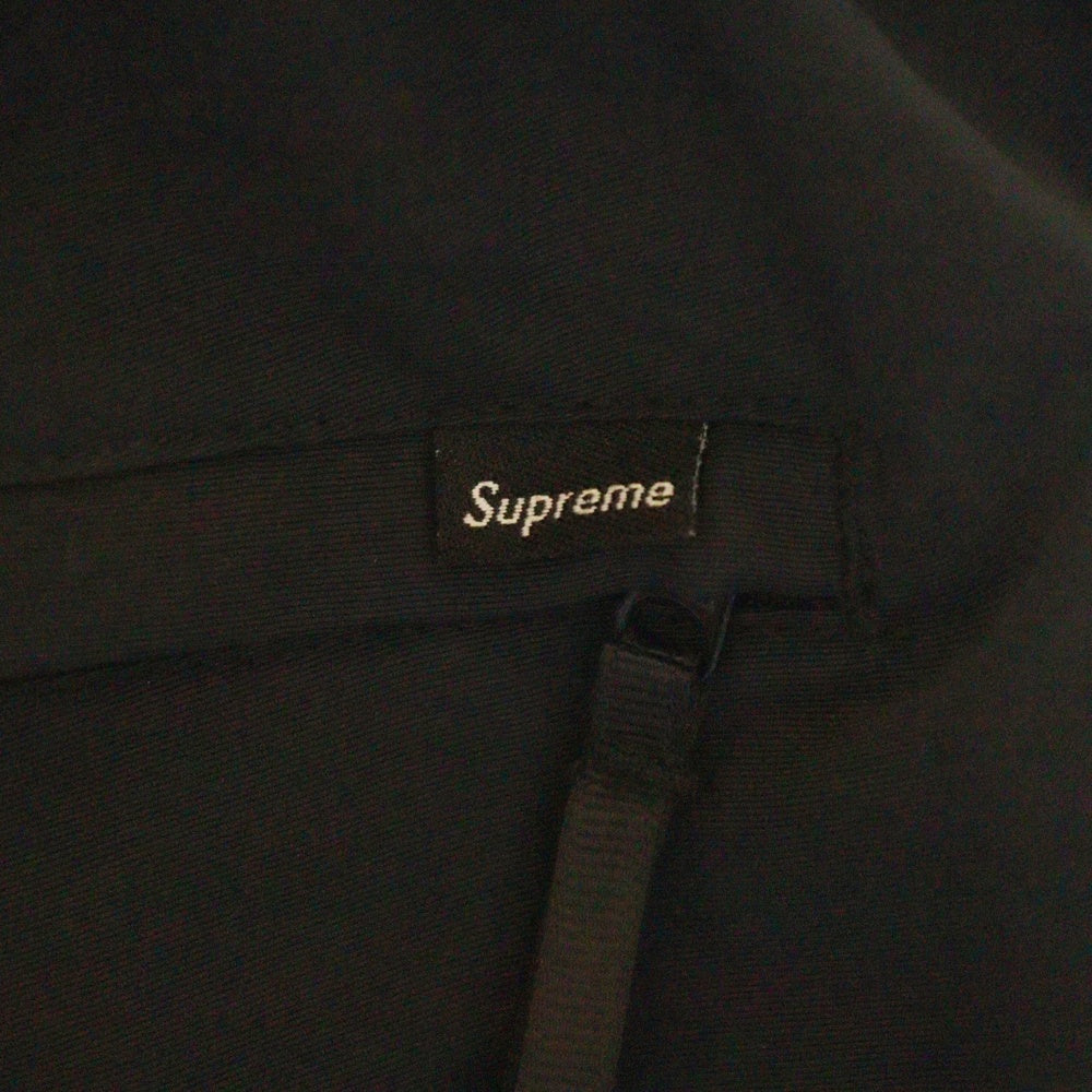 SUPREME(シュプリーム) 25SS Nylon Trail Pant ナイロントレイルパンツ 裏地メッシュトラックパンツ ブラック