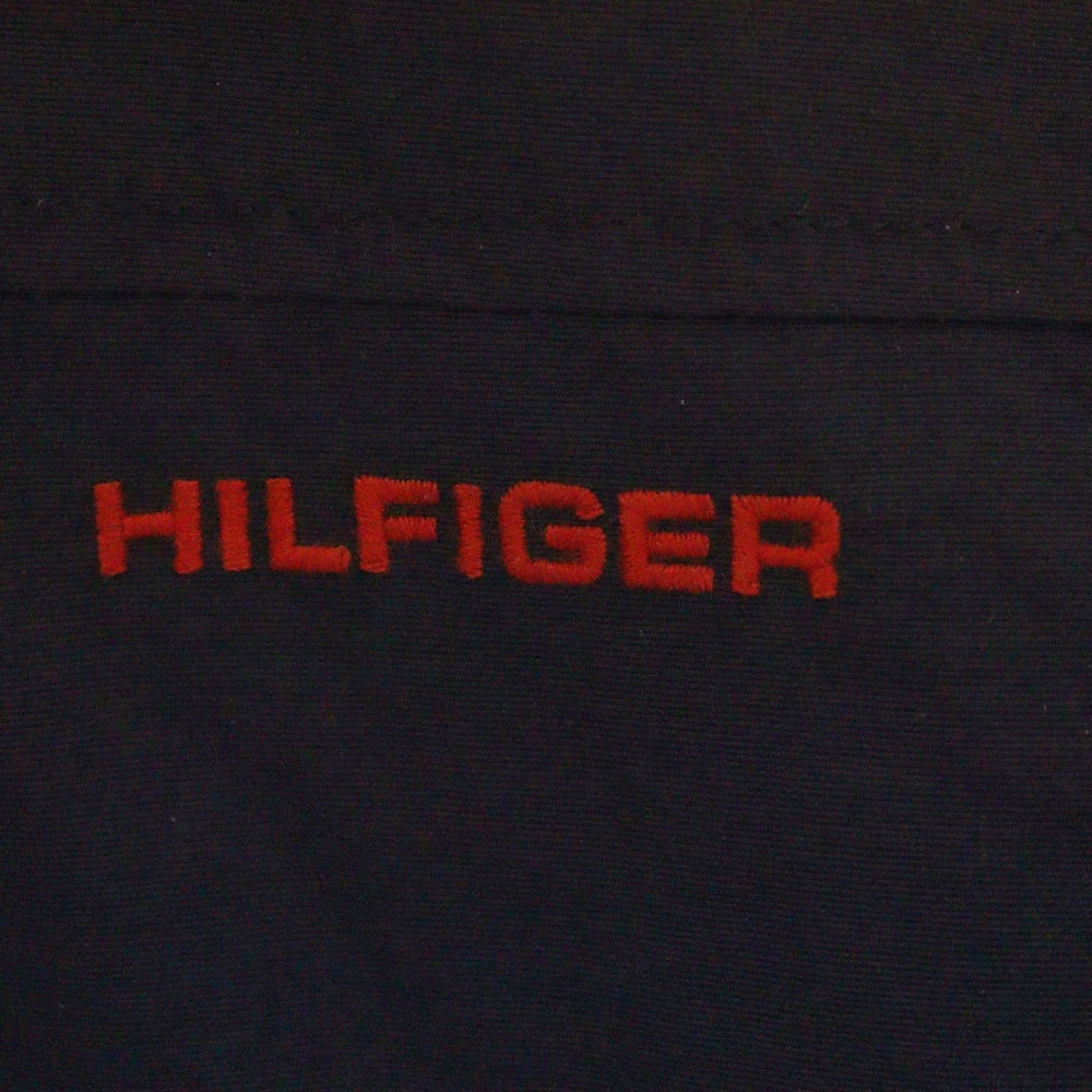 TOMMY HILFIGER(トミーヒルフィガー) REGATTA JACKET ロゴ刺繍 ナイロン ジップアップ ジャケット ネイビー 0867874795