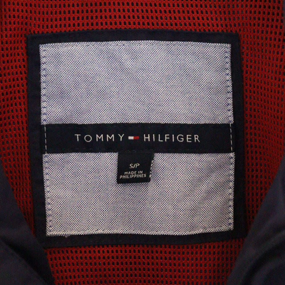 TOMMY HILFIGER(トミーヒルフィガー) REGATTA JACKET ロゴ刺繍 ナイロン ジップアップ ジャケット ネイビー 0867874795