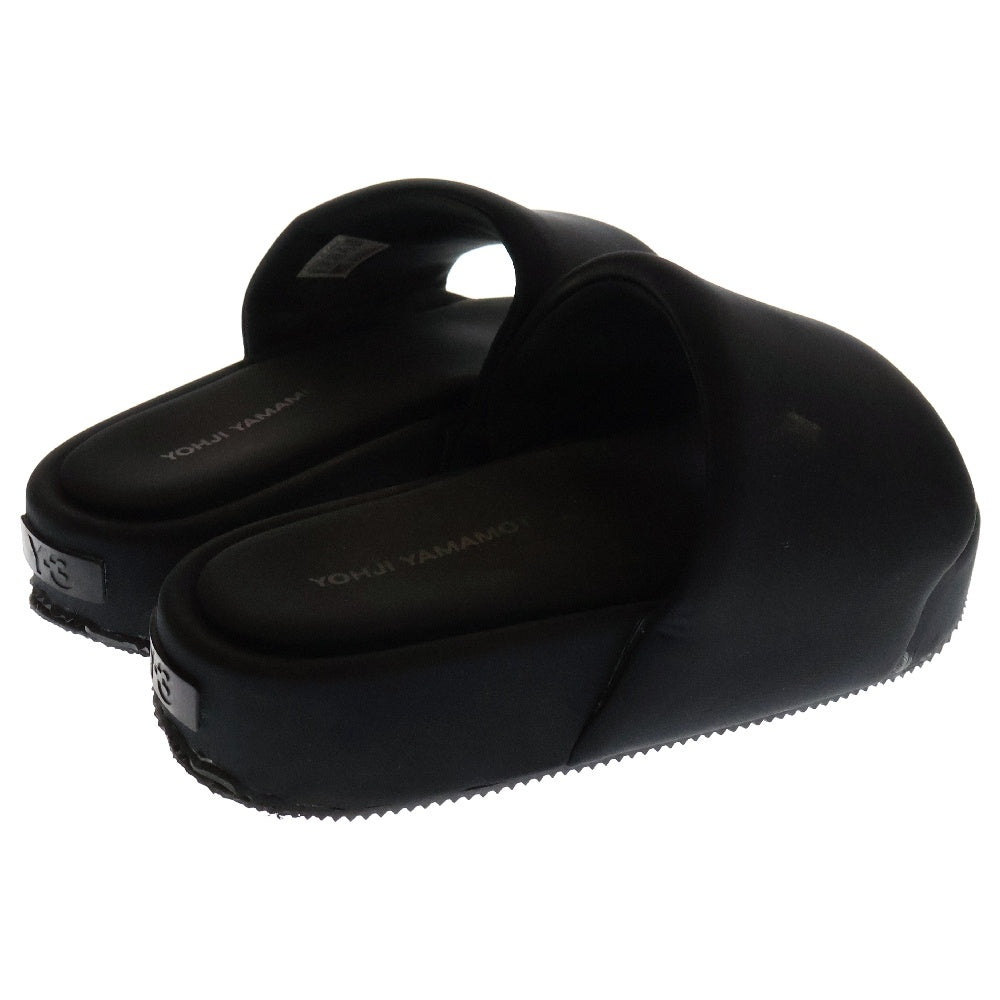 Y-3(ワイスリー) SLIDE スライド ネオプレーン 厚底サンダル ブラック EH1719