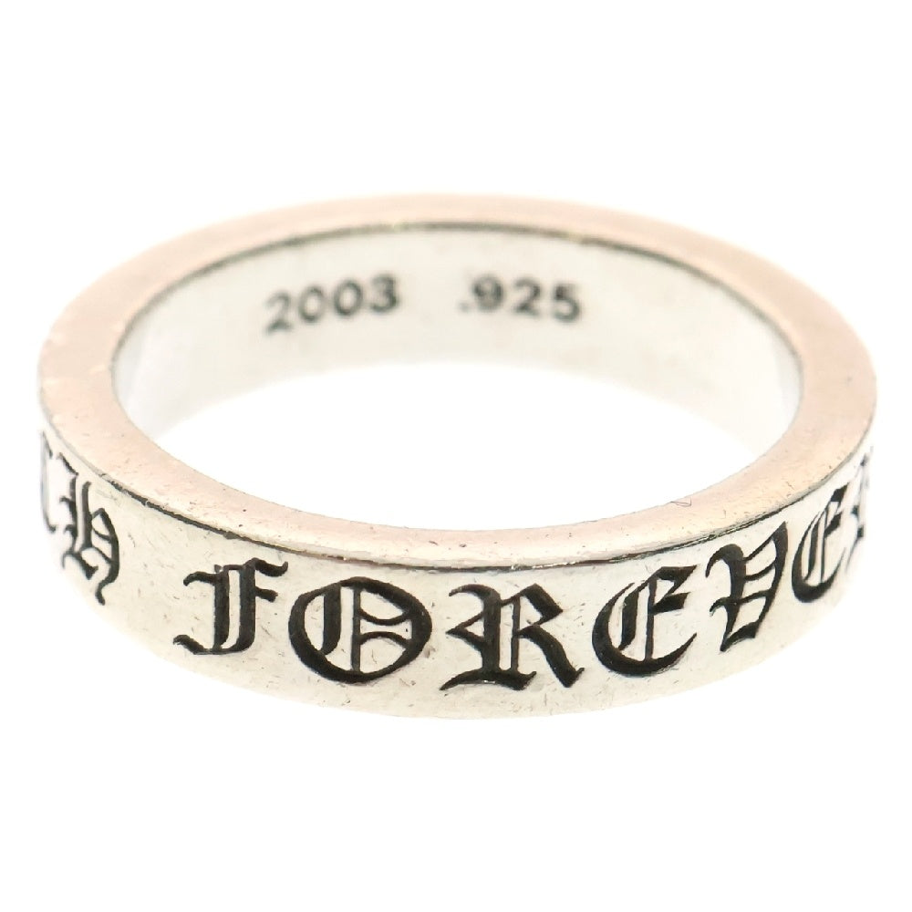CHROME HEARTS(クロムハーツ) 6mm SPACER FOREVER 6mmスペーサーリング フォーエバーシルバー BCA337