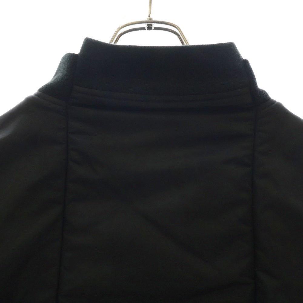 VETEMENTS(ヴェトモン) 18AW ×ALPHA OVERSIZE BOMBER JACKET アルファ オーバーサイズ リバーシブル ボンバージャケット ブルゾン ブラック/ネイビー UA52JA200B