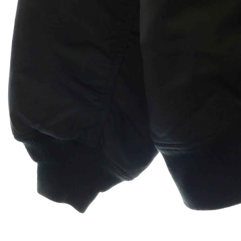 VETEMENTS(ヴェトモン) 18AW ×ALPHA OVERSIZE BOMBER JACKET アルファ オーバーサイズ リバーシブル ボンバージャケット ブルゾン ブラック/ネイビー UA52JA200B
