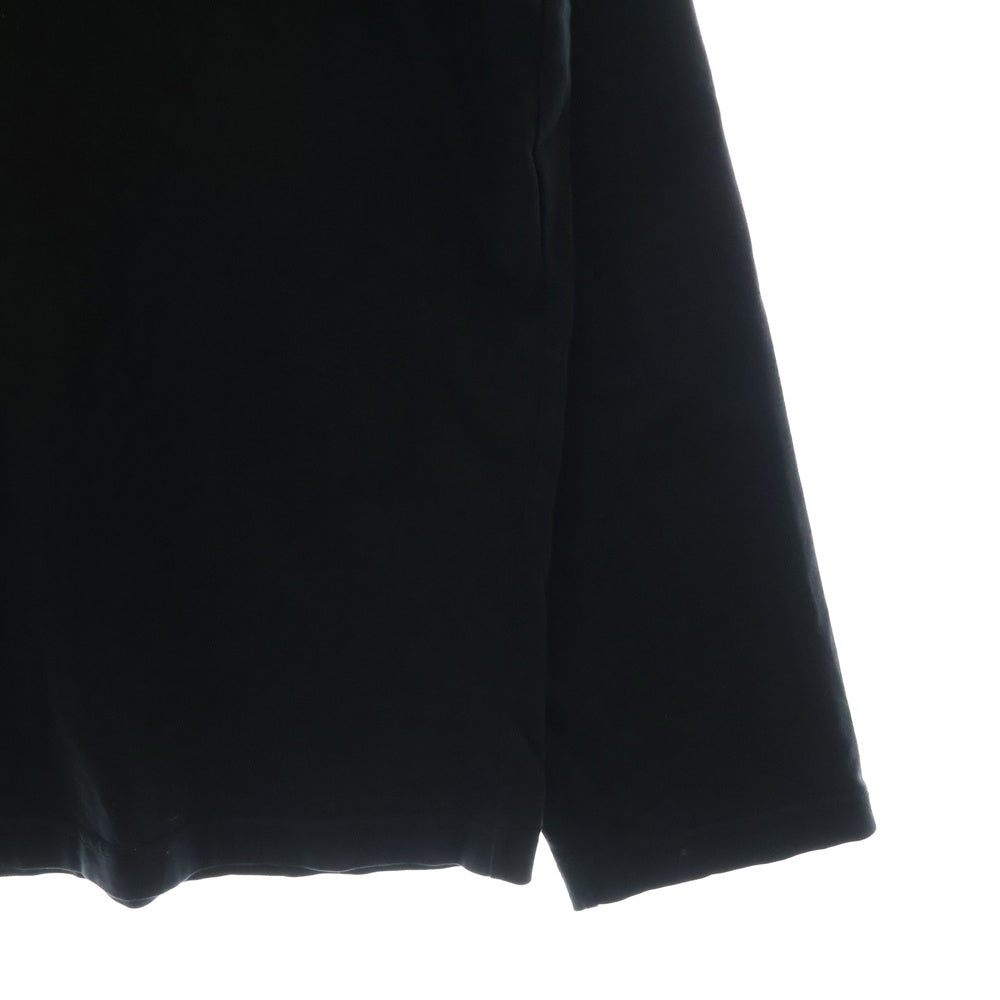 BALENCIAGA(バレンシアガ) 18SS SINNERS ハーフジップカットソー ハイネック長袖Tシャツ タートルネック ブラック 486144