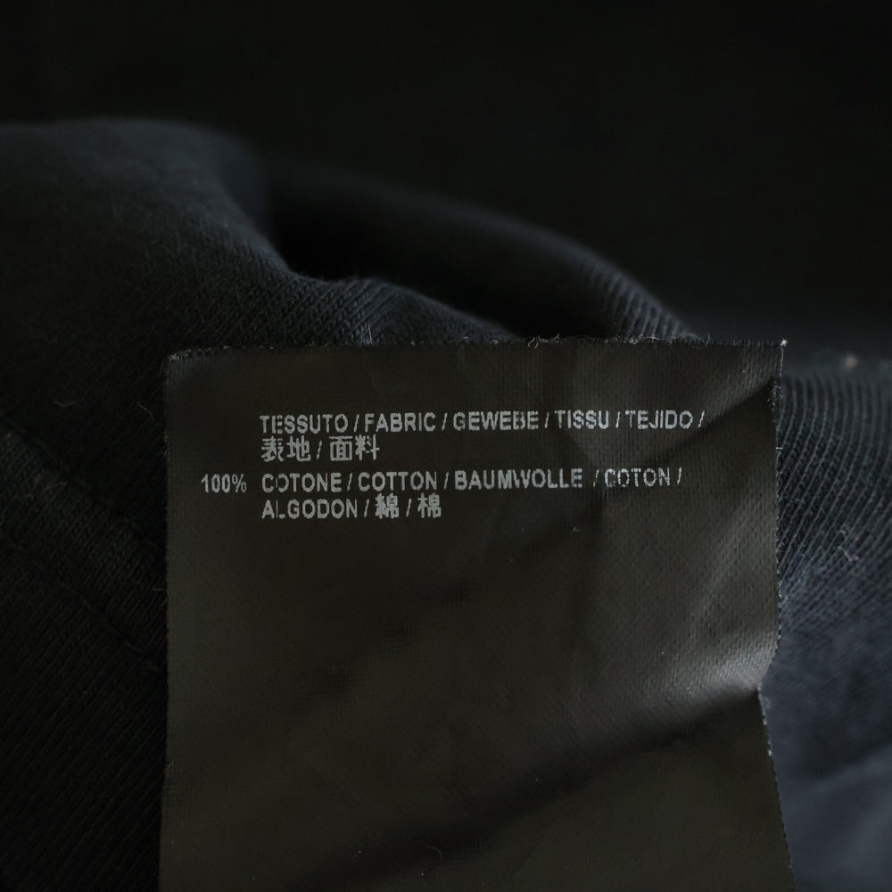 BALENCIAGA(バレンシアガ) 18SS SINNERS ハーフジップカットソー ハイネック長袖Tシャツ タートルネック ブラック 486144
