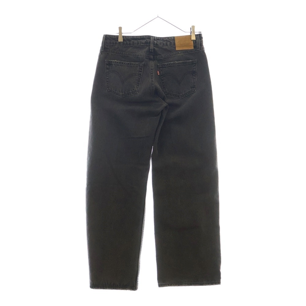 Levi's premium(リーバイスプレミアム) LOW LOOSE JEANS ストレートデニムパンツ ワイドパンツ ブラック PC9-A5566-0000