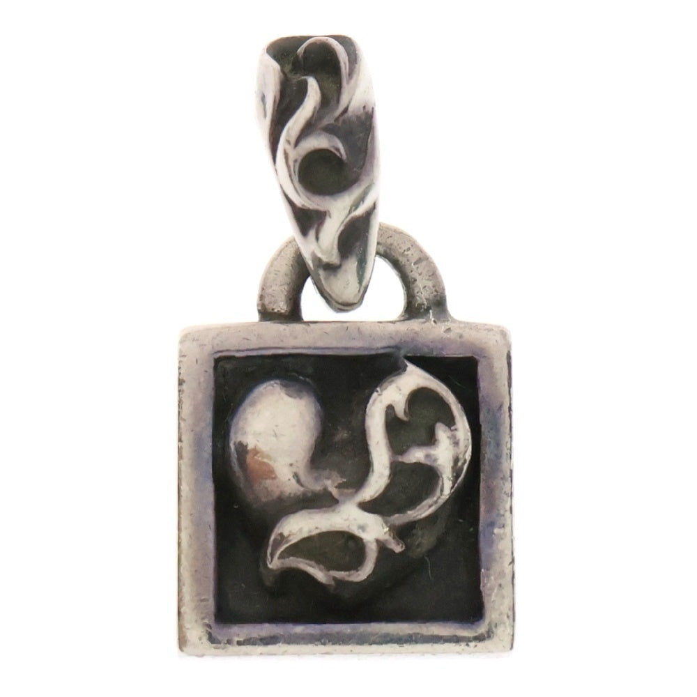 CHROME HEARTS(クロムハーツ) FRAMED HEART フレームドハート チャーム ペンダントトップ シルバー BCA273