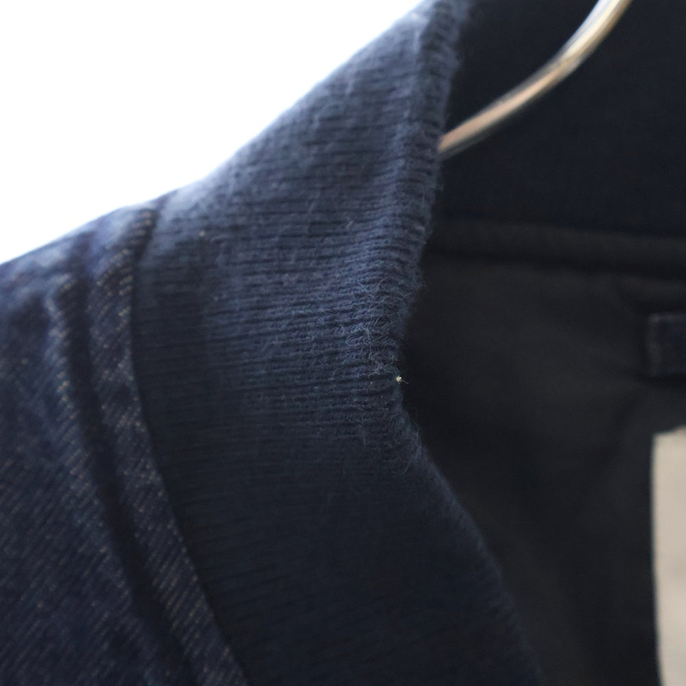 WTAPS(ダブルタップス) 22AW JACKET COTTON DENIM INDIGO コットンデニム 中綿 ジップアップジャケット ブルゾン インディゴ 222WVDT-JKM06