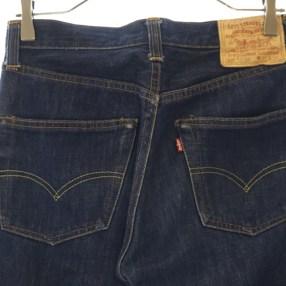 Levi's(リーバイス) 00S 47年モデル復刻 501XX ボタン裏555 バレンシア工場 デニムパンツ インディゴ 47501-0117