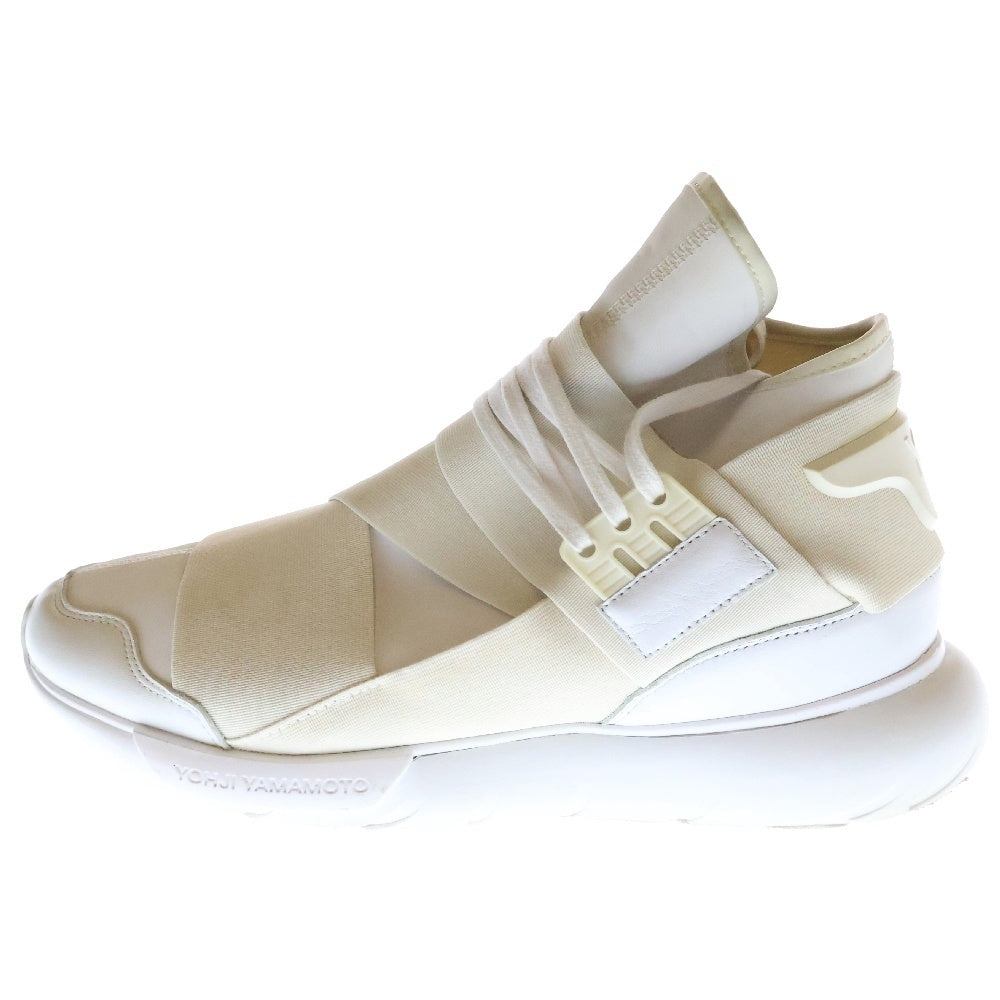 Y-3(ワイスリー) 【観賞用 2015年製】QASA HIGH AQ5500 カーサ レザーハイカットスニーカー ホワイト