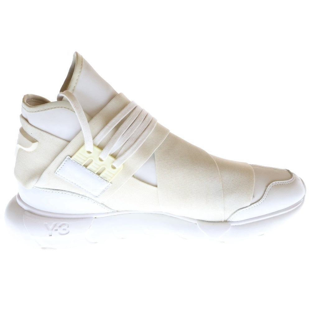 Y-3(ワイスリー) 【観賞用 2015年製】QASA HIGH AQ5500 カーサ レザーハイカットスニーカー ホワイト