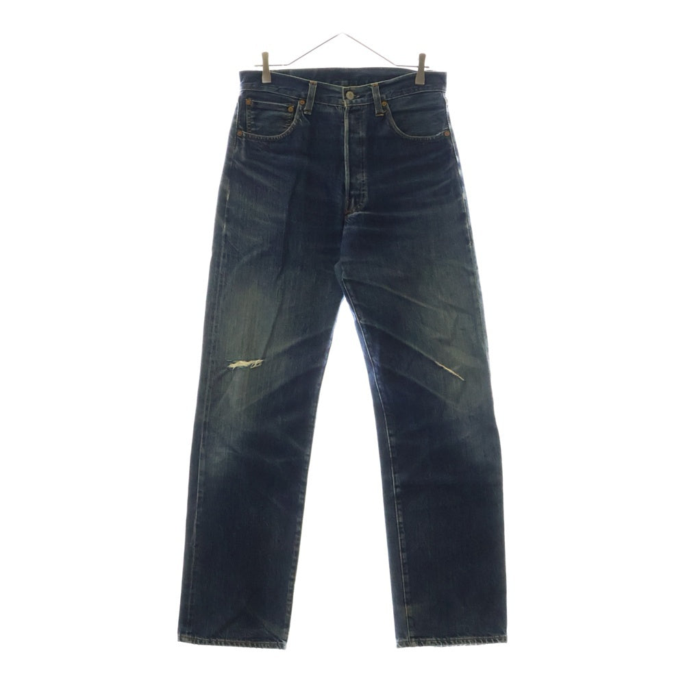 Levi's(リーバイス) 00S VINTAGE 501XX ヴィンテージ ボタン裏555 バレンシア工場製 USA製 ビッグE 赤耳セルビッチ ボタンフライ デニムパンツ インディゴ