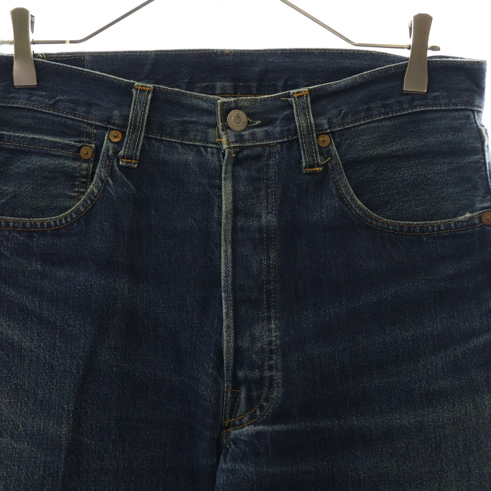 Levi's(リーバイス) 00S VINTAGE 501XX ヴィンテージ ボタン裏555 バレンシア工場製 USA製 ビッグE 赤耳セルビッチ ボタンフライ デニムパンツ インディゴ