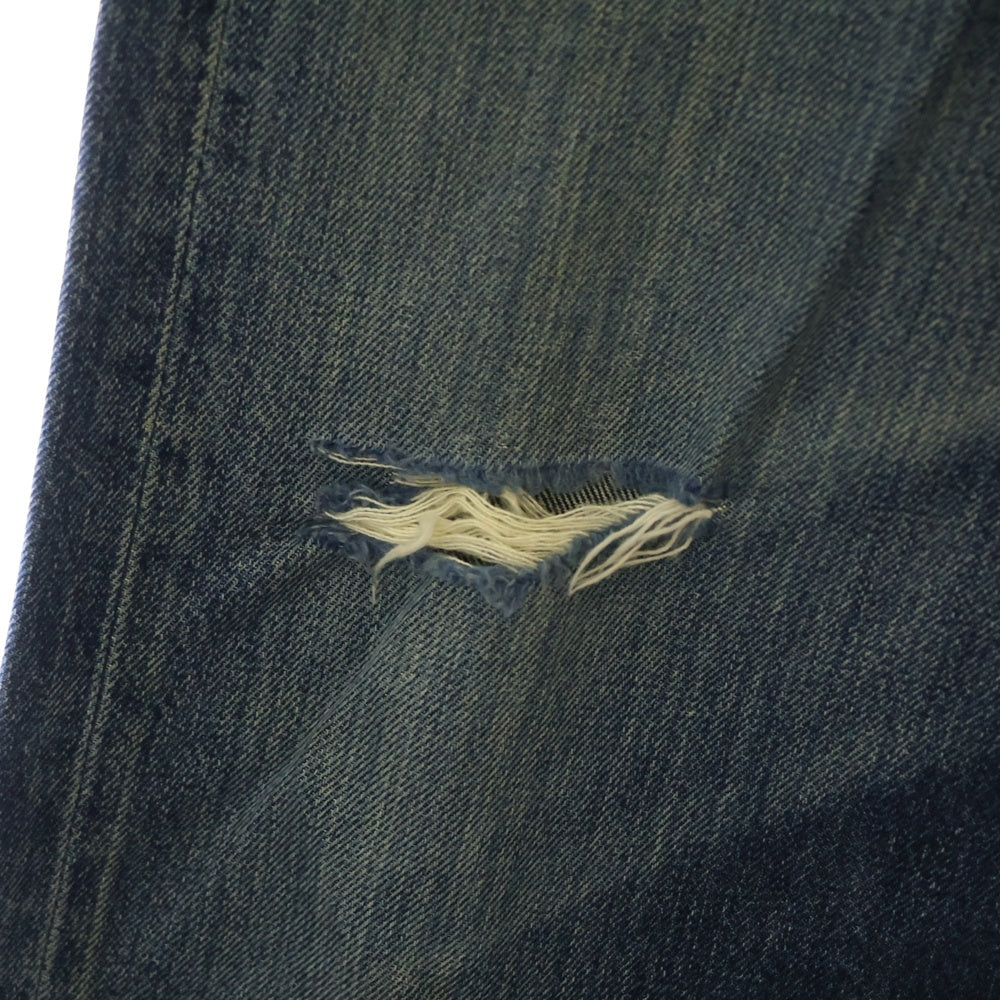 Levi's(リーバイス) 00S VINTAGE 501XX ヴィンテージ ボタン裏555 バレンシア工場製 USA製 ビッグE 赤耳セルビッチ ボタンフライ デニムパンツ インディゴ