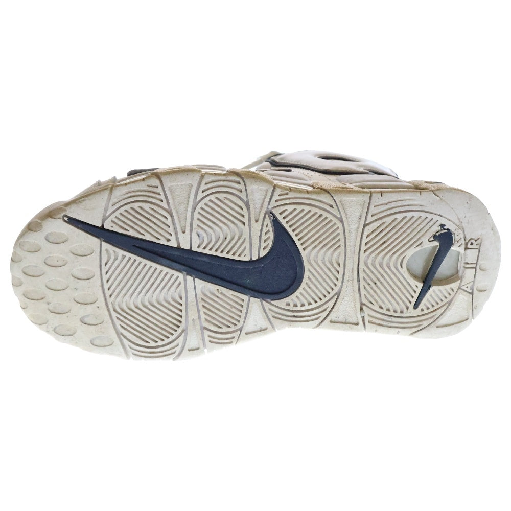 NIKE(ナイキ) AIR MORE UPTEMPO GS エアモアアップテンポ ハイカットスニーカー ホワイト US7Y/25cm 415082-109