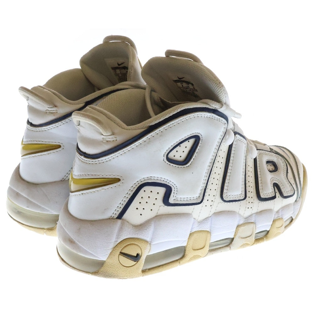 NIKE(ナイキ) AIR MORE UPTEMPO GS エアモアアップテンポ ハイカットスニーカー ホワイト US7Y/25cm 415082-109