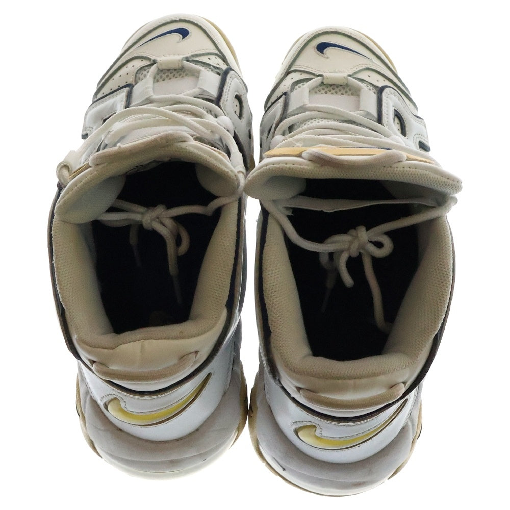 NIKE(ナイキ) AIR MORE UPTEMPO GS エアモアアップテンポ ハイカットスニーカー ホワイト US7Y/25cm 415082-109