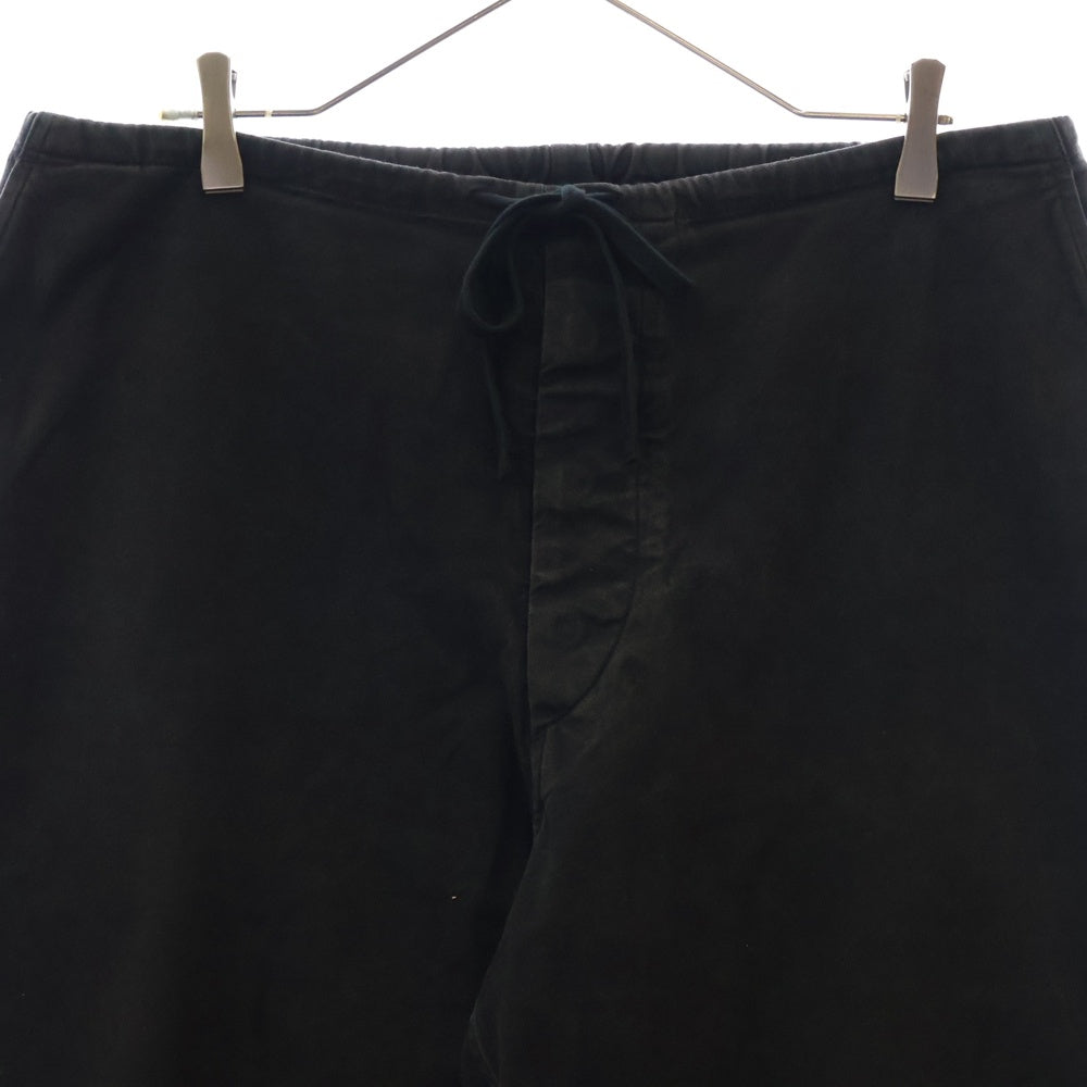COMOLI(コモリ) 17AW コットンツイル ドローストリング パンツ ブラック L03-03004