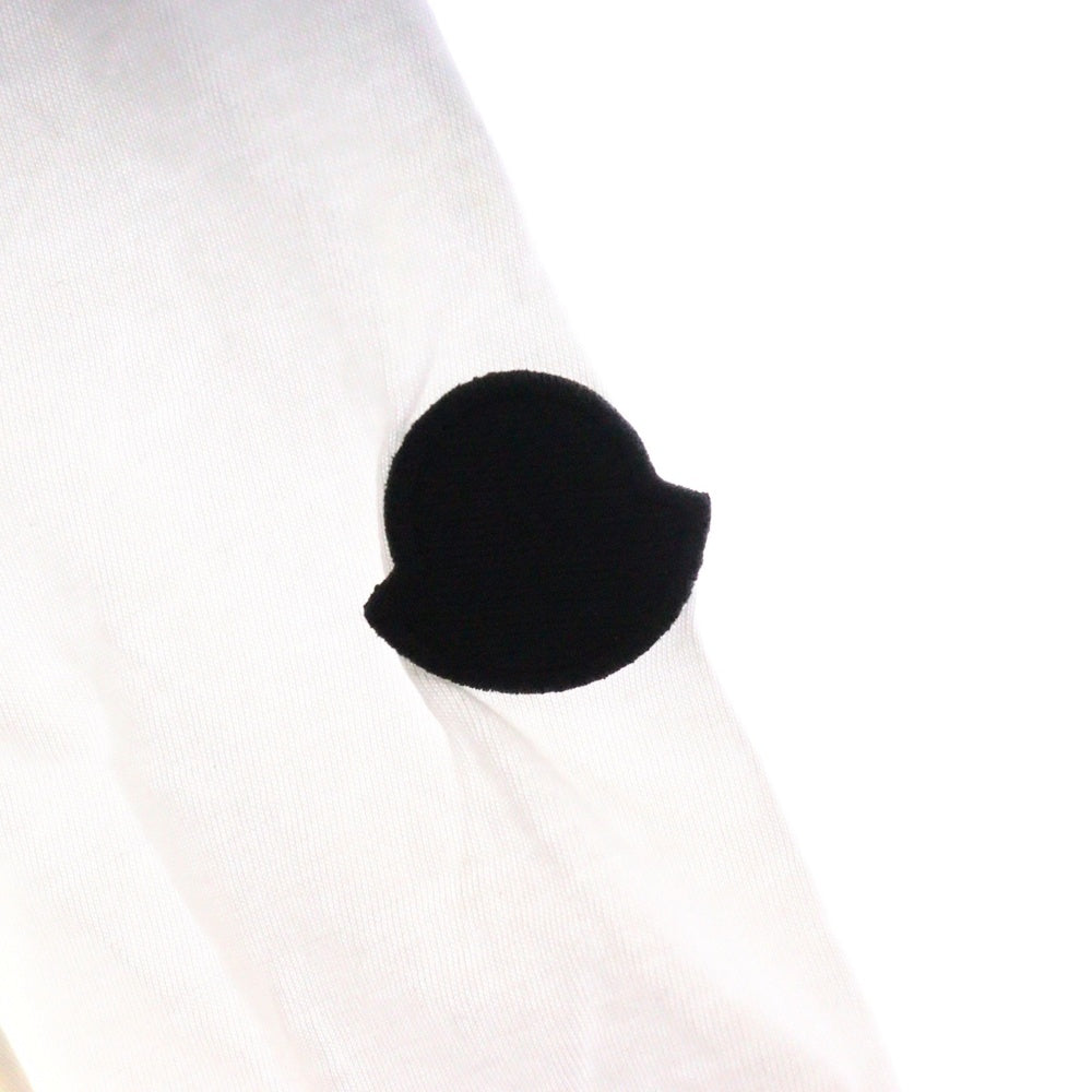MONCLER(モンクレール) 18SS MAGLIA T-SHIRT マグリア トリコロールポケット クルーネック 半袖Tシャツ カットソー ホワイト D10918038600 89179