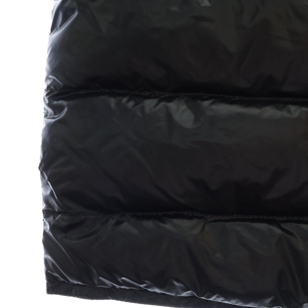 MONCLER(モンクレール) GUI GILET ロゴパッチ ナイロン ダウンベスト ブラック 510914336199 53029