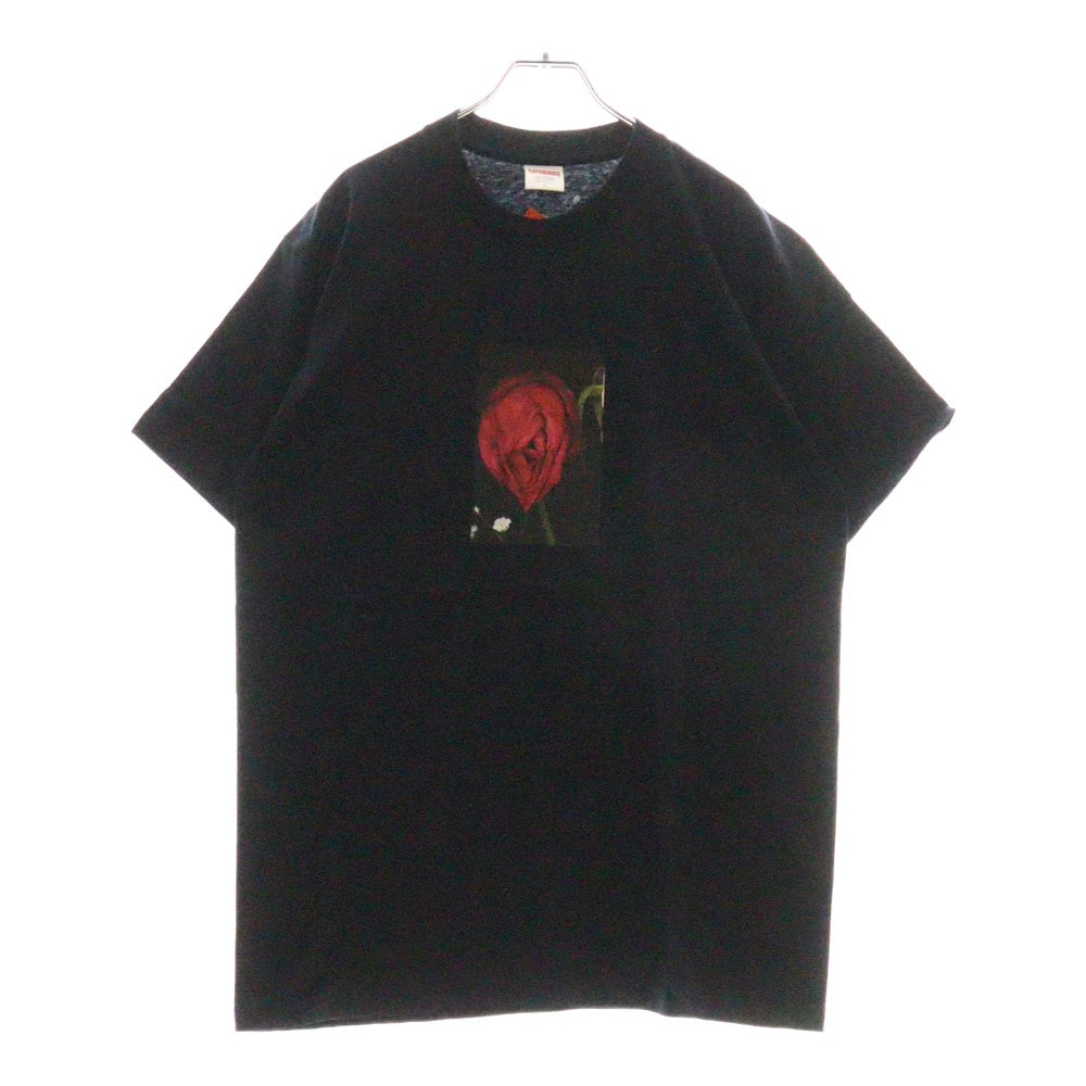 SUPREME(シュプリーム) 16AW Araki Rose Tee アラキローズ フォトプリントTシャツ 半袖クルーネックカットソー ブラック