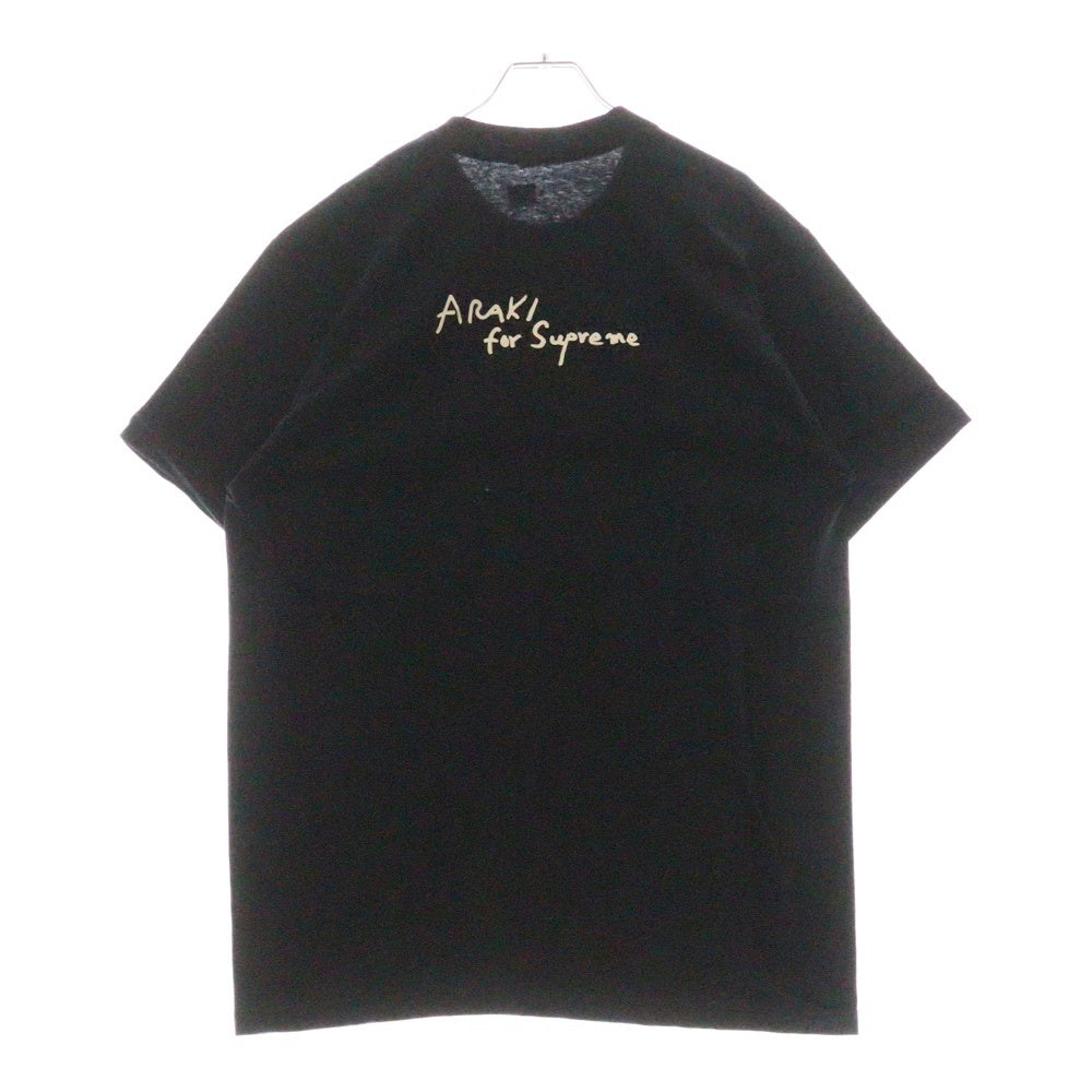 SUPREME(シュプリーム) 16AW Araki Rose Tee アラキローズ フォトプリントTシャツ 半袖クルーネックカットソー ブラック
