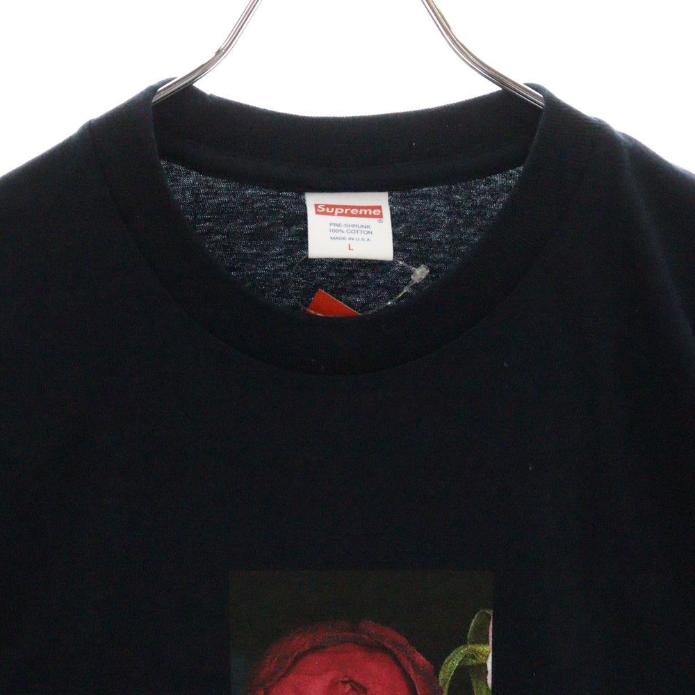 SUPREME(シュプリーム) 16AW Araki Rose Tee アラキローズ フォトプリントTシャツ 半袖クルーネックカットソー ブラック