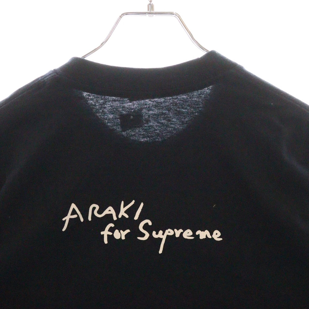SUPREME(シュプリーム) 16AW Araki Rose Tee アラキローズ フォトプリントTシャツ 半袖クルーネックカットソー ブラック