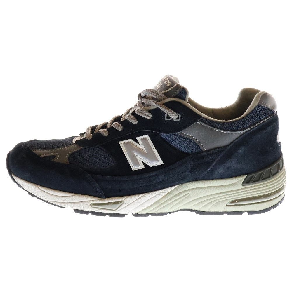 New Balance(ニューバランス) M991NV スエード ローカットスニーカー ネイビー US10/28cm