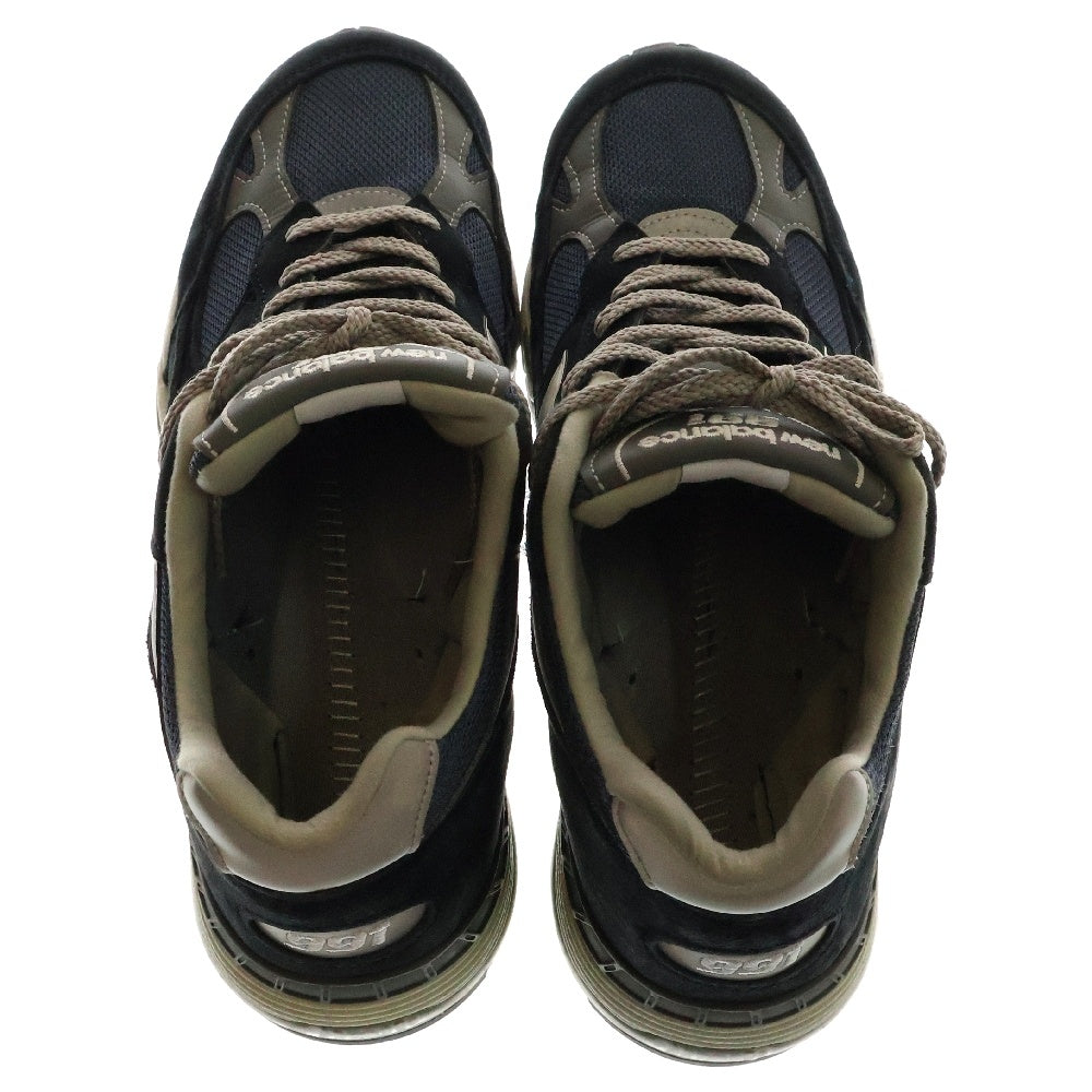 New Balance(ニューバランス) M991NV スエード ローカットスニーカー ネイビー US10/28cm