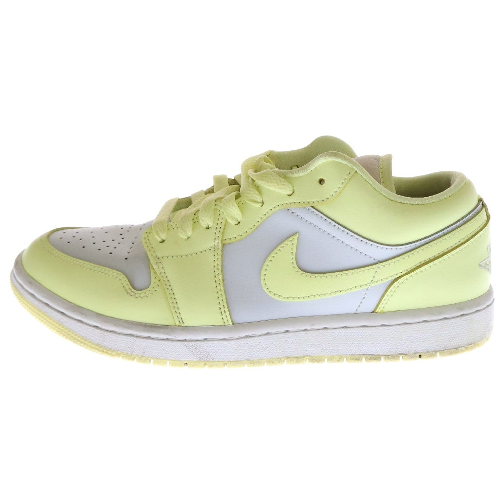 NIKE(ナイキ) WMNS AIR JORDAN 1 LOW LEMON TWIST ウィメンズ エアジョーダン1 レモンツイスト ローカットスニーカー イエロー US9/26.0cm DC0774-007