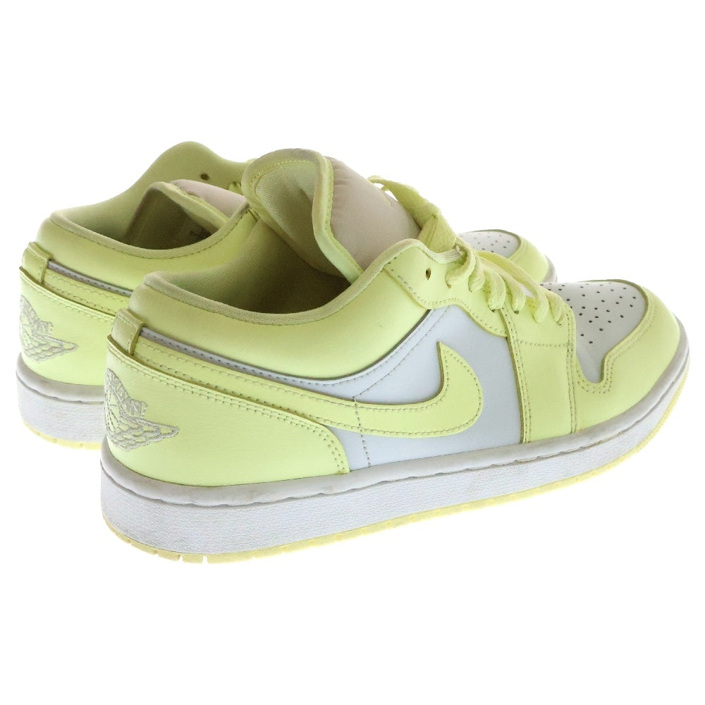 NIKE(ナイキ) WMNS AIR JORDAN 1 LOW LEMON TWIST ウィメンズ エアジョーダン1 レモンツイスト ローカットスニーカー イエロー US9/26.0cm DC0774-007