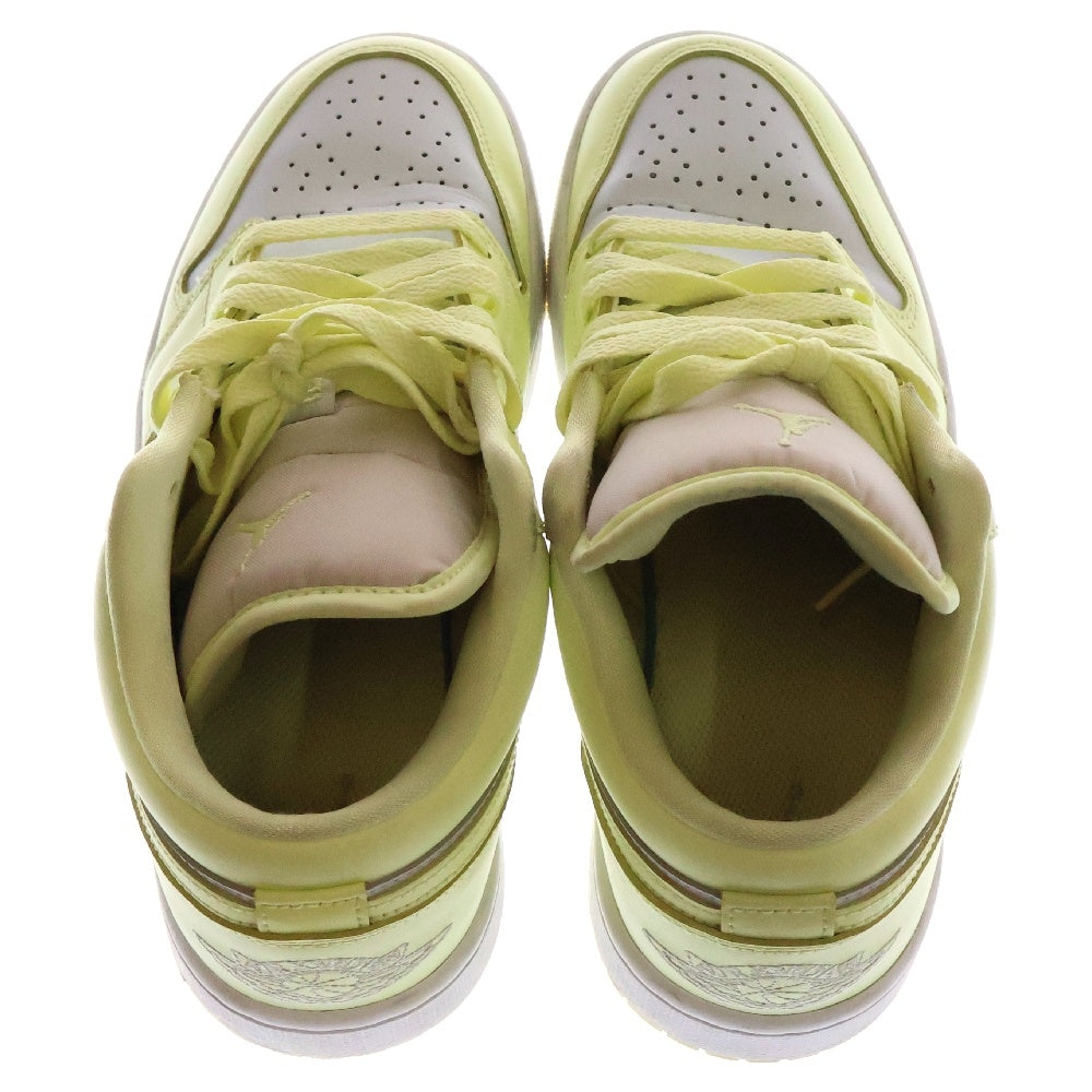 NIKE(ナイキ) WMNS AIR JORDAN 1 LOW LEMON TWIST ウィメンズ エアジョーダン1 レモンツイスト ローカットスニーカー イエロー US9/26.0cm DC0774-007