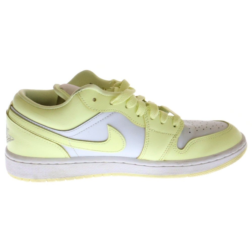 NIKE(ナイキ) WMNS AIR JORDAN 1 LOW LEMON TWIST ウィメンズ エアジョーダン1 レモンツイスト ローカットスニーカー イエロー US9/26.0cm DC0774-007