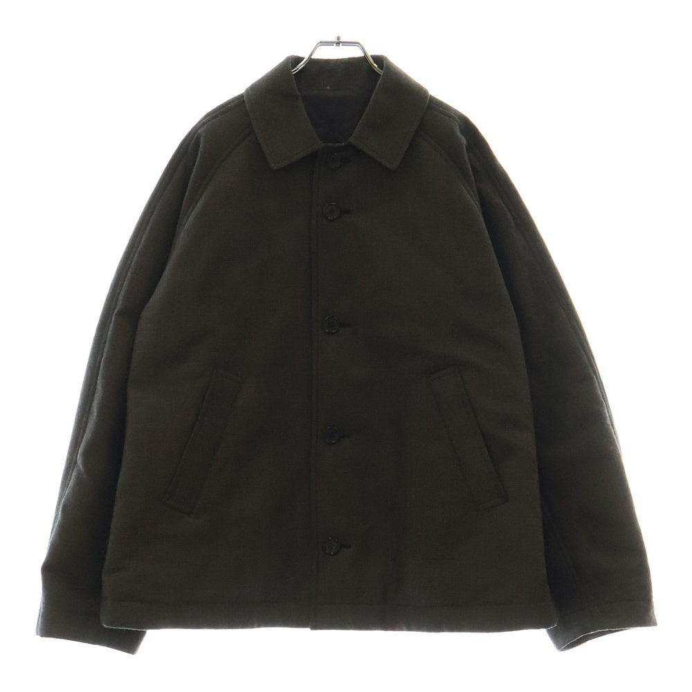UNDERCOVER(アンダーカバー) 24AW ウール混中綿シャツジャケット ブラウン UC2D4216-2