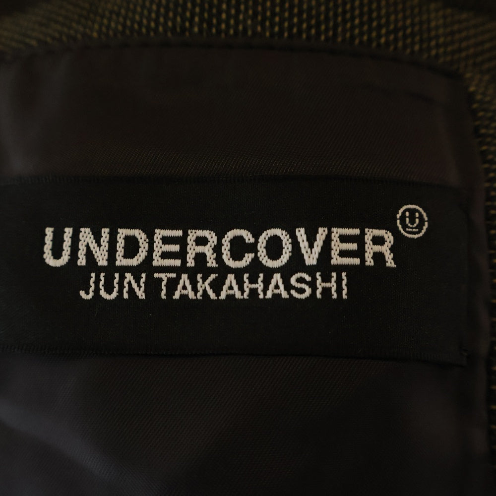 UNDERCOVER(アンダーカバー) 24AW ウール混中綿シャツジャケット ブラウン UC2D4216-2