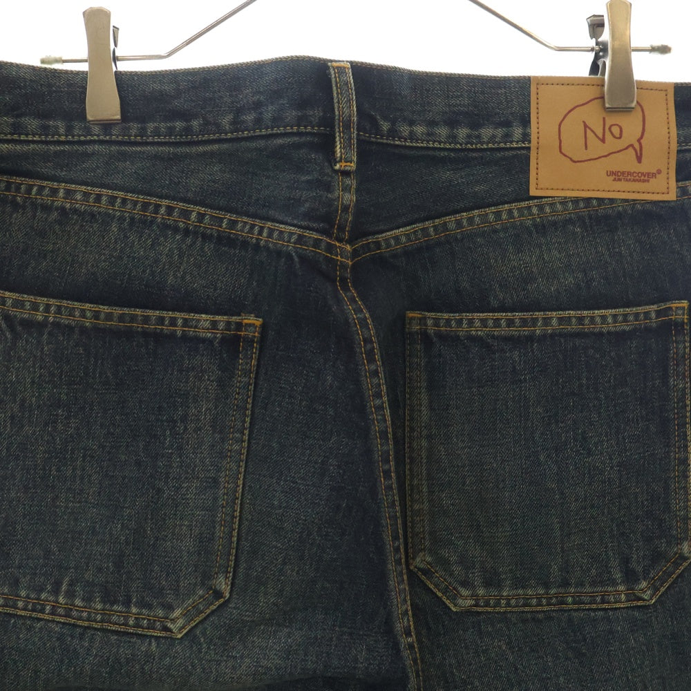 UNDERCOVER(アンダーカバー) 24AW TWIN PEAKS ツインピークス フォトプリント加工 デニムパンツ インディゴ UC2D9501-1